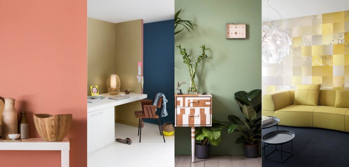 Couleurs 2015 : 4 palettes tendance déco idées Les couleurs qui mètres dans une chambre sur les quatre murs