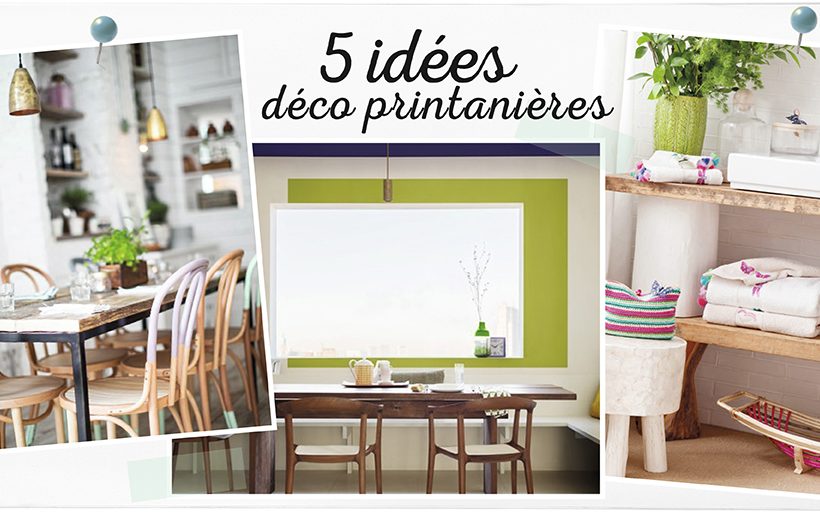 5 idées déco très printanières