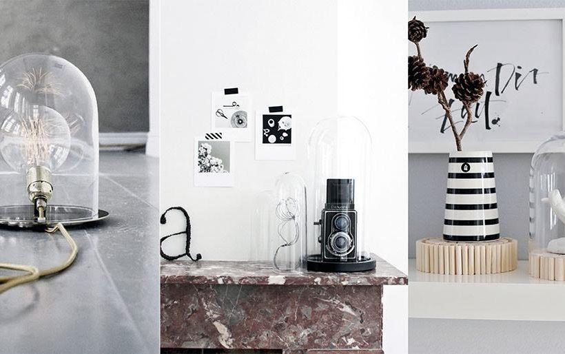 Cloches en verre: 9 idées déco étonnantes