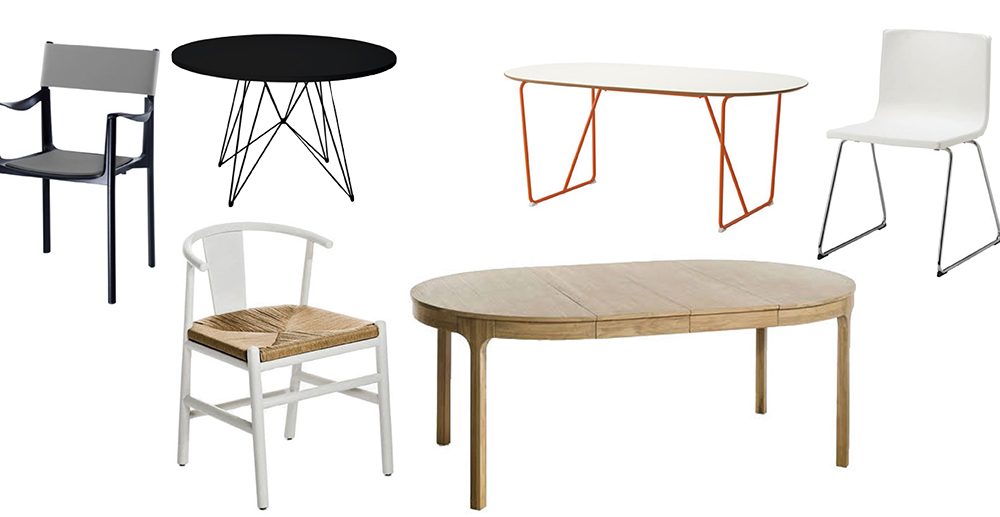 Tables et chaises pour salles à manger