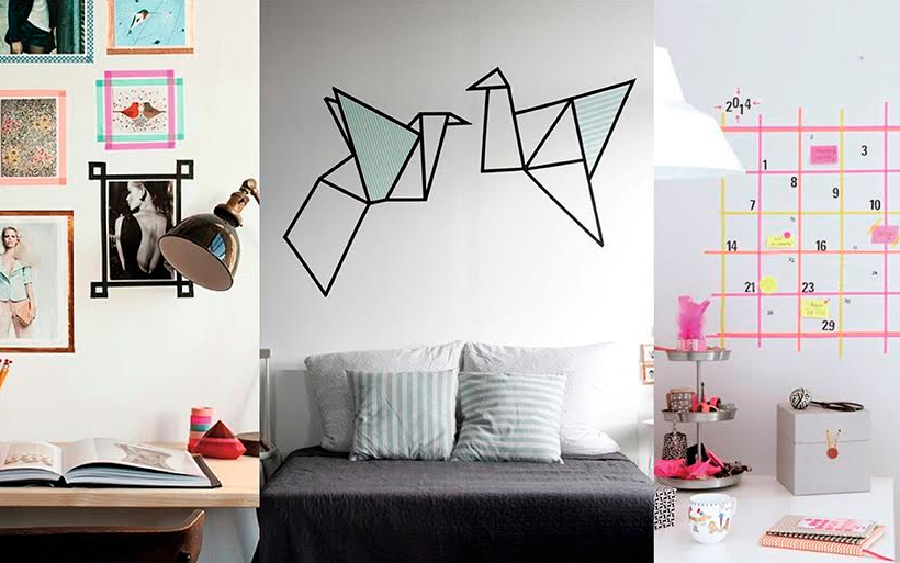 10 idées avec du masking tape