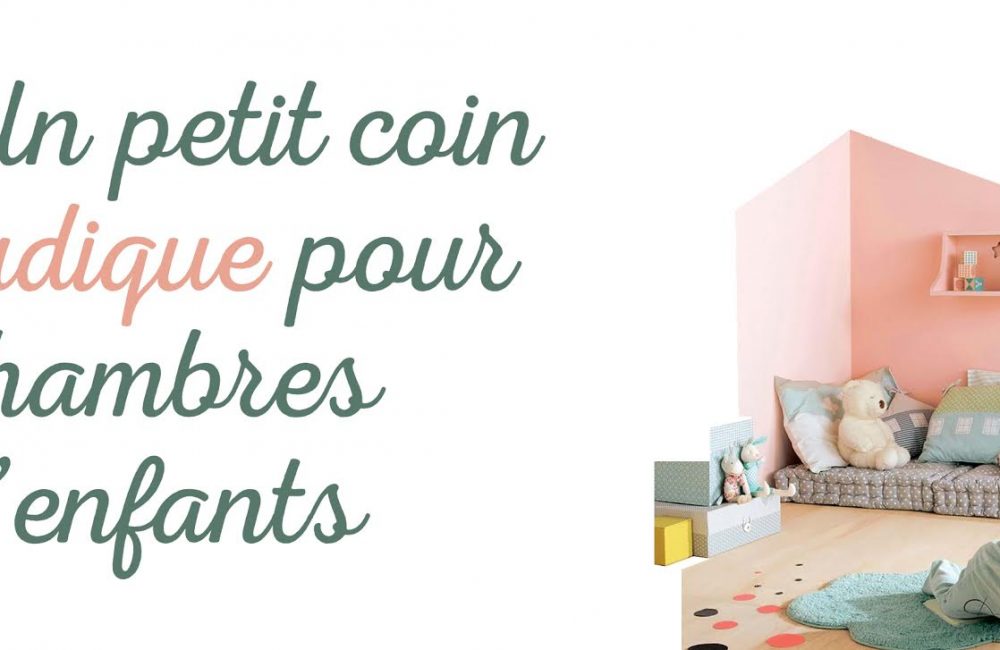 Un petit coin ludique pour chambres d’enfants