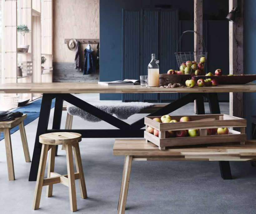 La collection Skogsta de Ikea