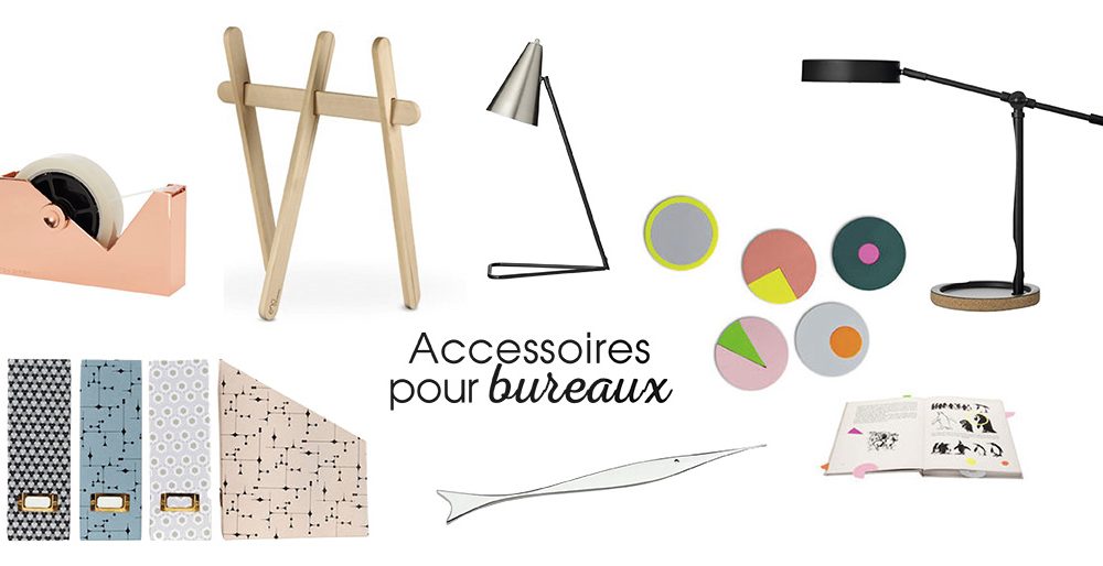 De beaux accessoires pour bureaux