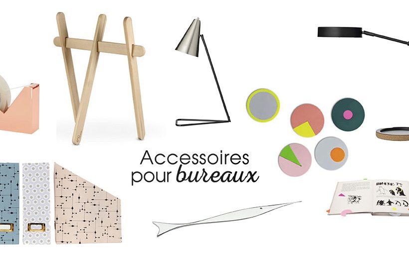 De beaux accessoires pour bureaux