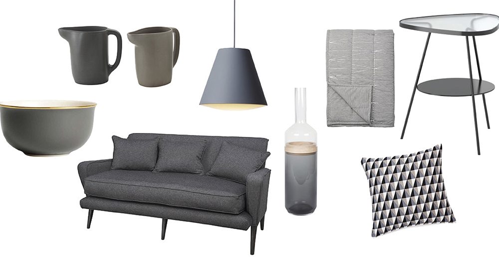11 beaux objets gris