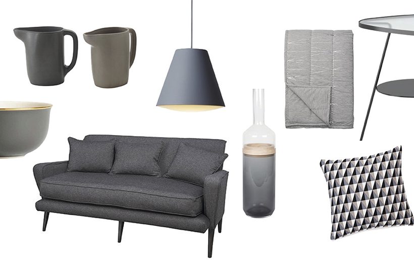 11 beaux objets gris