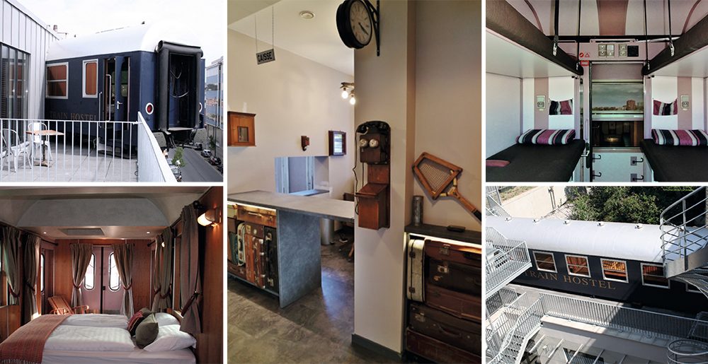 TrainHostel: un hôtel qui invite au voyage