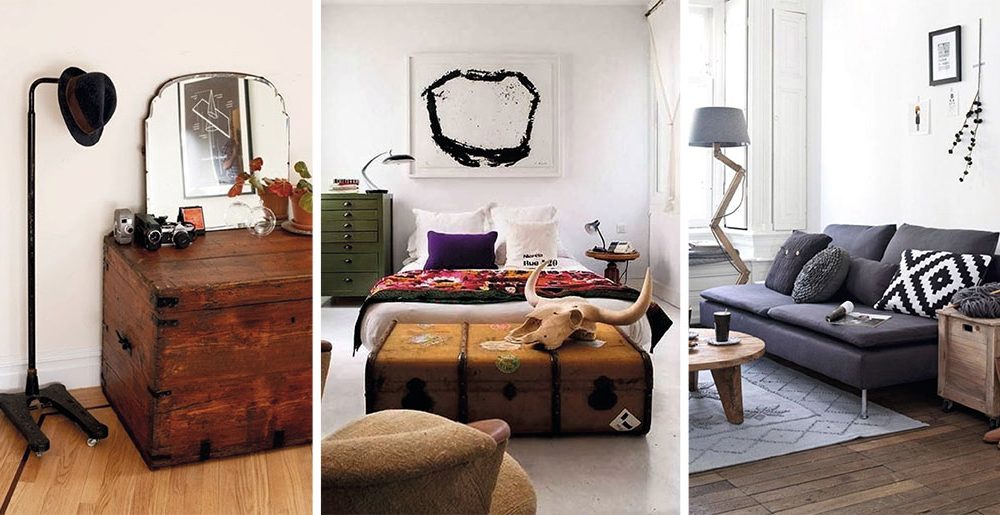 Ces Coffres Et Valises Qui Font La Deco Deco Idees