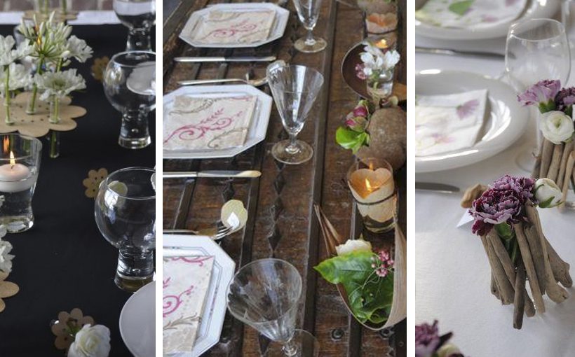 Ateliers déco: la table en fête