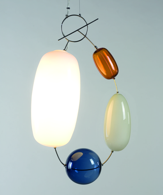 Suspension en verre Ikko Alaska