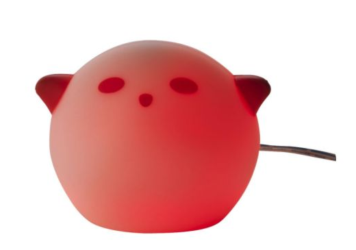 "Spöka", veilleuse à Led en polypropylène (H.: 7 cm), Ikea. 12,99 euros.