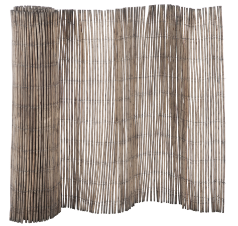 Paravent en saule (200 x 100 cm) de la collection Long Island, J-Line. 46,90 euros.