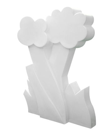 "My flower", veilleuse en polyéthylène (H.: 12 cm), Slide chez Made in design. 12 euros.