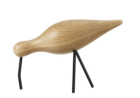Pour elle: décoration "Shorebird" en chêne, Normann Copenhagen. 48 euros.