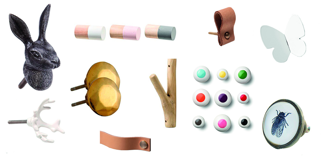 Des boutons de portes lookés