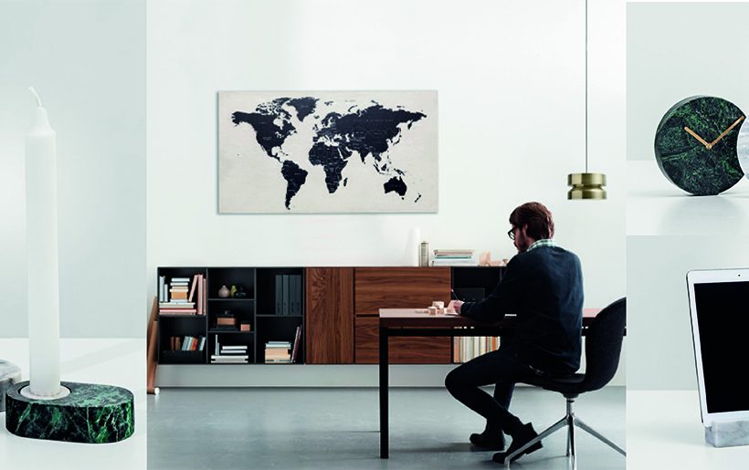 BoConcept et sa collection en marbre et béton