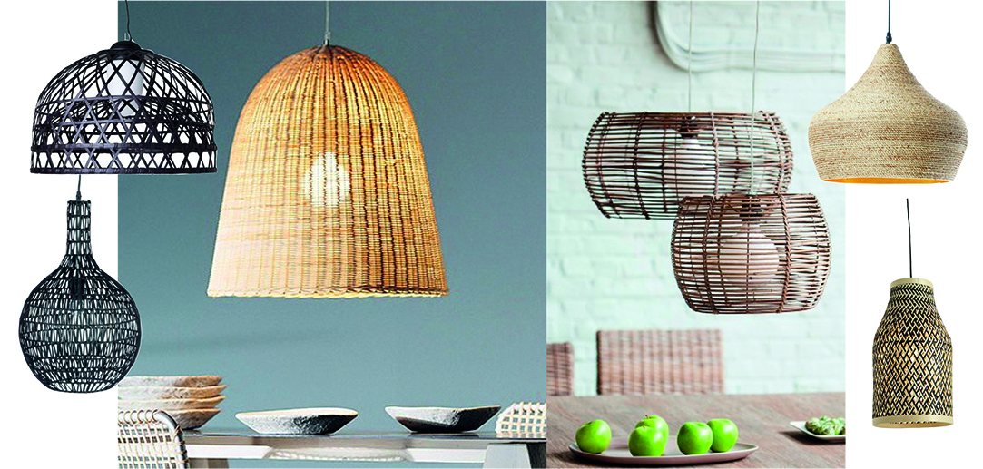 Shopping: des suspensions en fibres naturelles