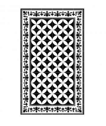 "Sofi", tapis vinyle (70 x 120 cm), Beija Flor chez Fleux. 108 euros.