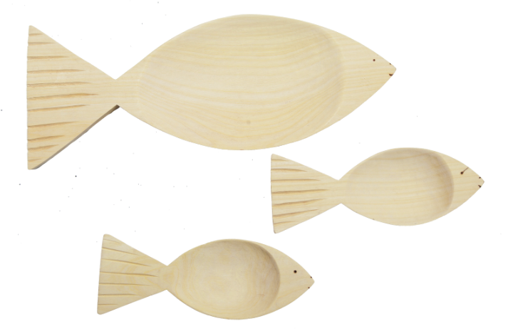 Plats en bois de citronnier, Home autour du monde. 16,50 euros et 27,50 euros. Infos: 02/503 55 92. 