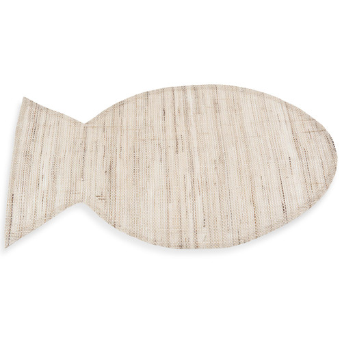 "Poisson", set de table en jute (30 x 45 cm), Maisons du monde. 9,98 euros.