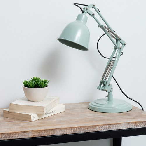 "Paterson", lampe à poser orientable (H.: 49 cm), Maisons du monde. 49,99 euros.