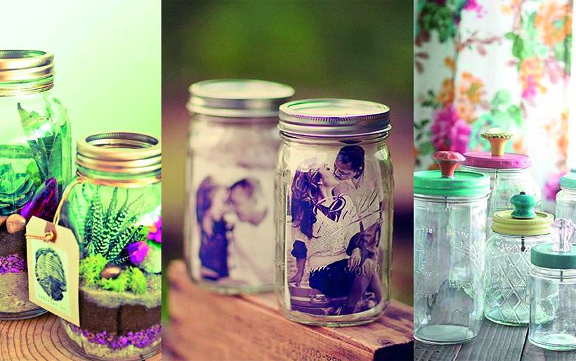 DIY: les bocaux se recyclent et s’exposent