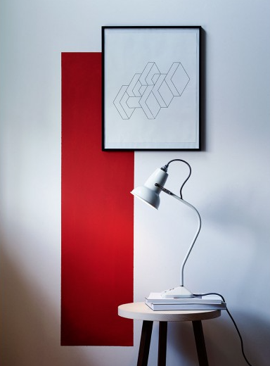 "Original 1227 mini", lampe de bureau (H.: 52 cm), Anglepoise chez flex. 140 euros.