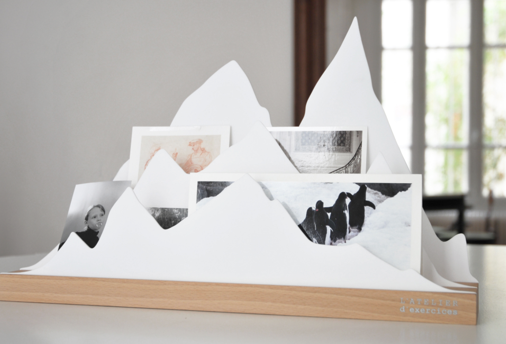 "Alpes", organiser de bureau en hêtre massif, Atelier d'exercices. 79,90 euros.