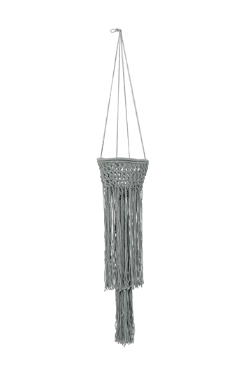 Suspension pour plante en coton (20 x 120 cm), Bloomingville. 41 euros.