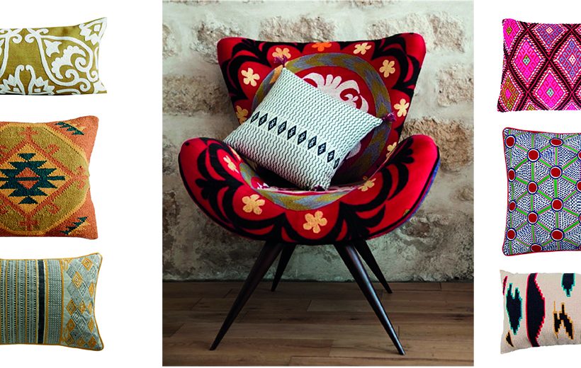 Shopping: où trouver des coussins de style ethnique