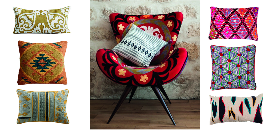 Shopping: où trouver des coussins de style ethnique