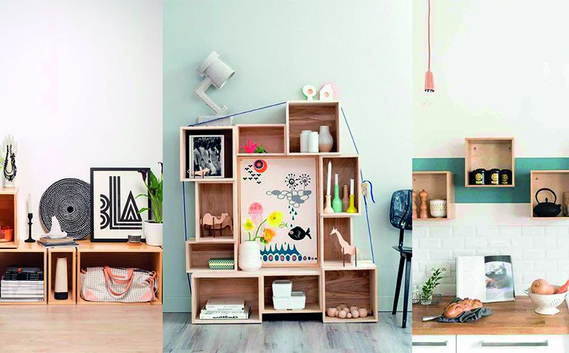 Des cubes pour ranger