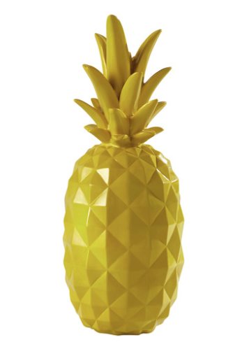 "Janeiro", ananas décoratif en résine (H.: 57 cm), Maisons du monde. 59,99 euros.