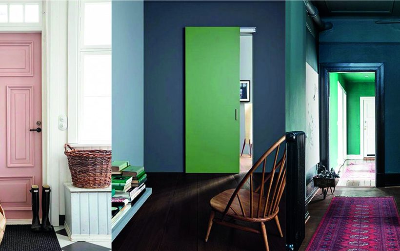 De la couleur pour les portes: des idées pour les embellir