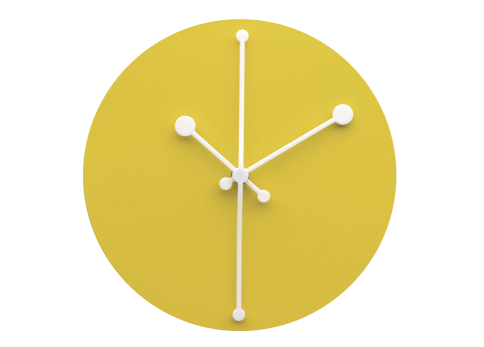 horloge-lessi-jaune