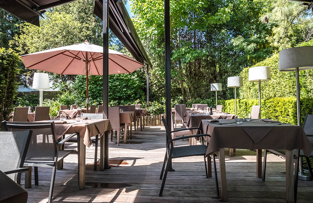 La terrasse du Bellini à Lasne 