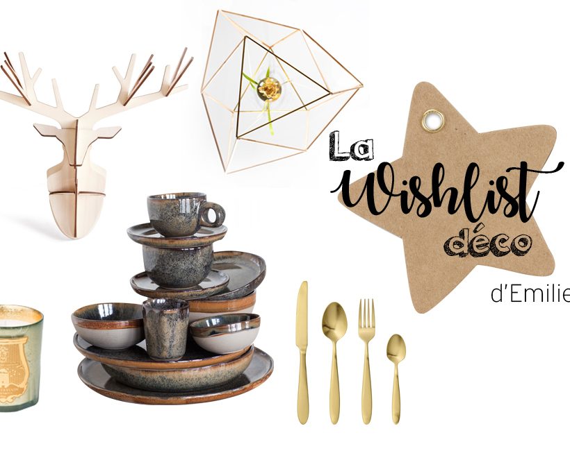 La wishlist déco d’Émilie