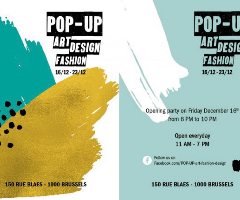Pop-Up art, design & fashion