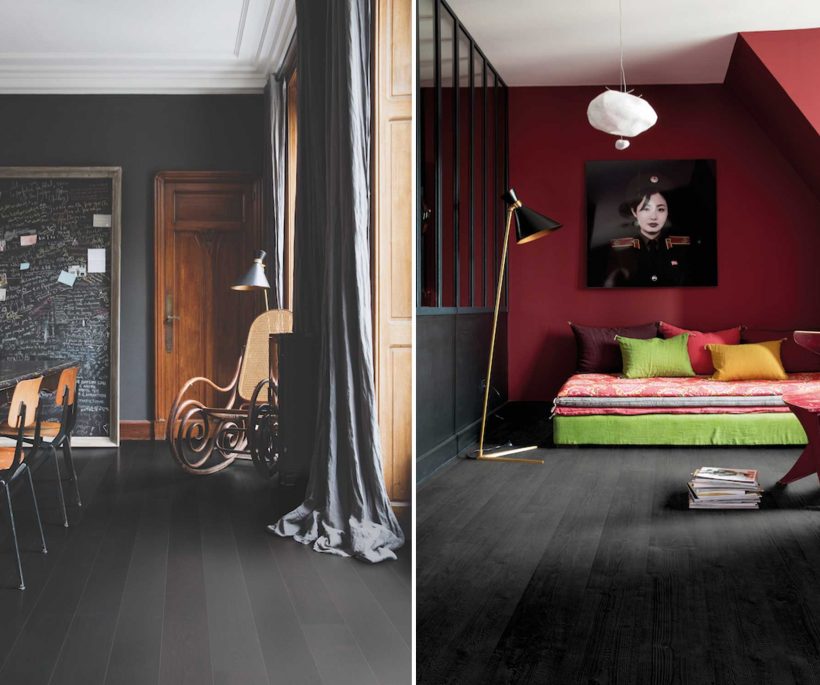 Des sols sombres pour une déco classe
