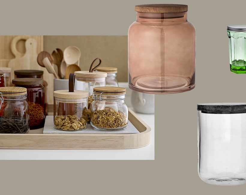 Des bocaux en verre pour les gourmandises
