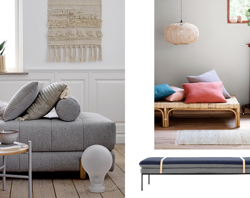 Des banquettes de style