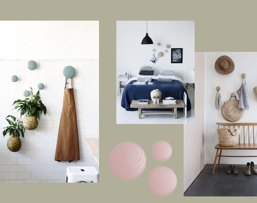 Pinterest: les patères Muuto pièce par pièce