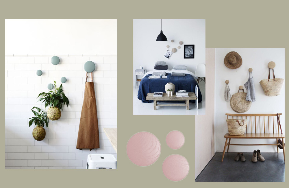 Pinterest: les patères Muuto pièce par pièce