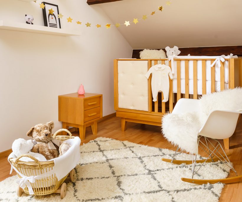 Avant Après: une chambre de bébé cosy et stylée