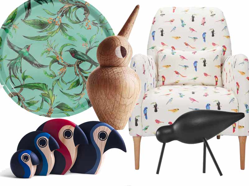 Tendance: l’oiseau en 10 accessoires déco