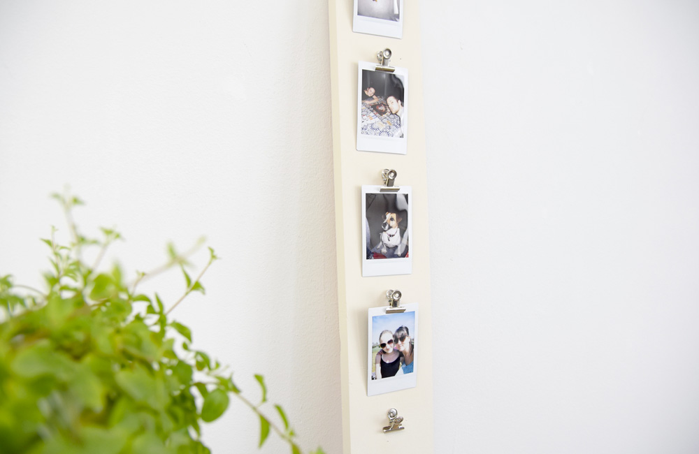 DIY : un porte-photos Polaroïd stylé !