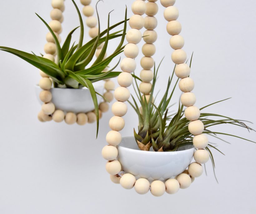 DIY : une suspension pour vos air plants