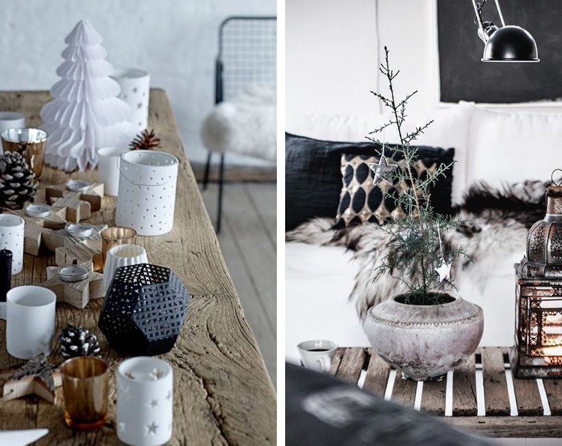 Pinterest: une déco de Noël à la scandinave