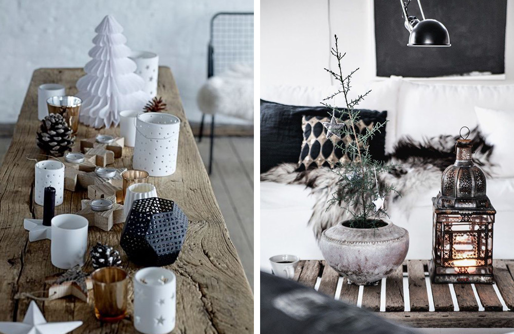 Pinterest: une déco de Noël à la scandinave